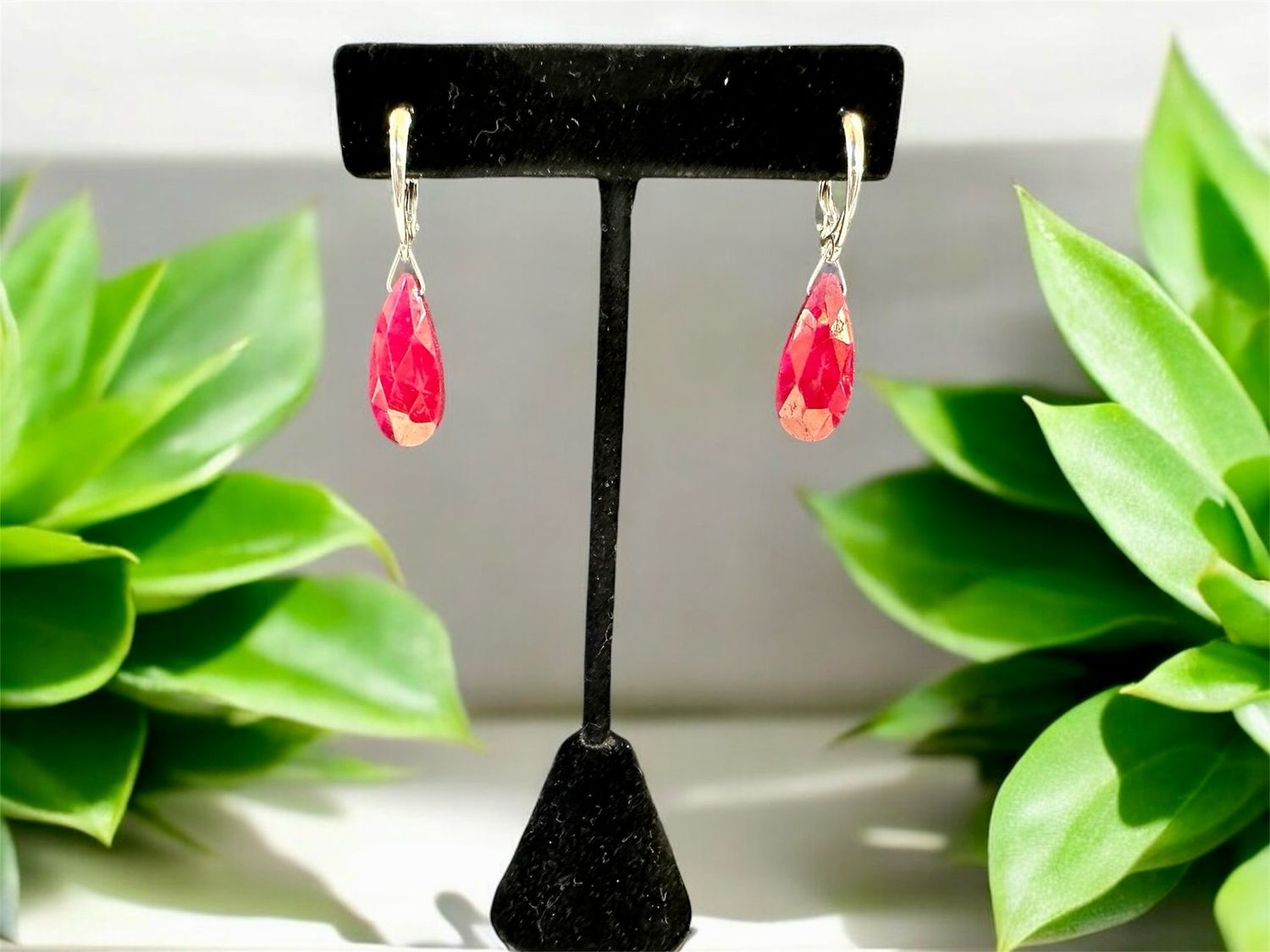 Ruby Earrings