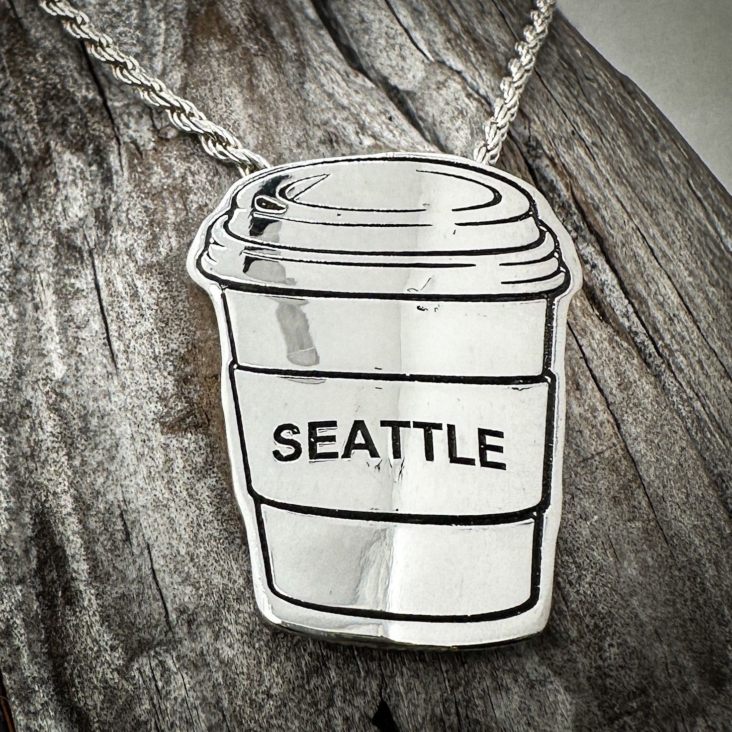 Seattle Coffee Pendant