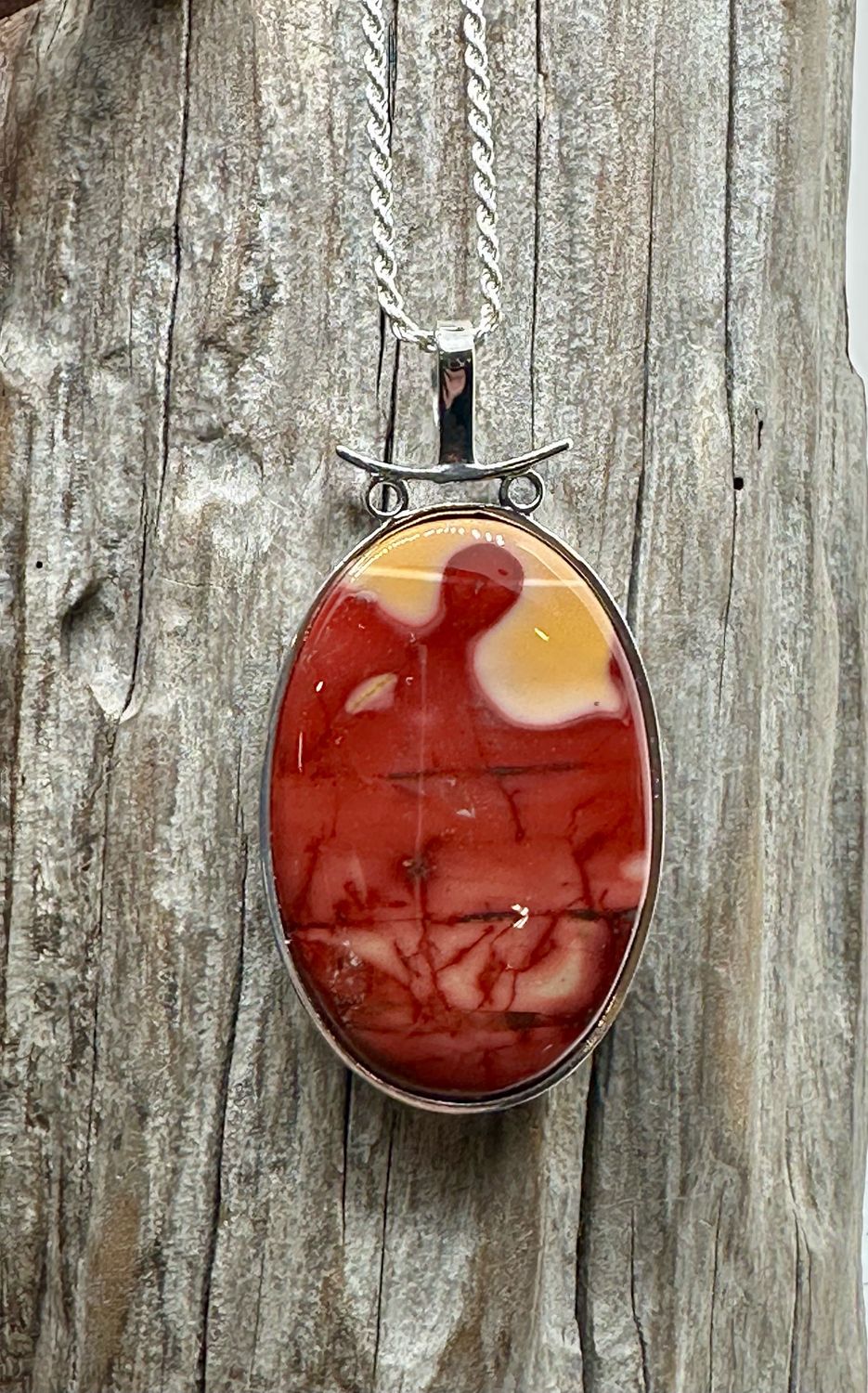 Mookaite Jasper pendant
