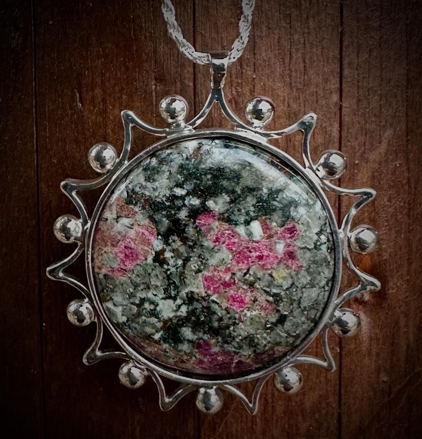 Eudialyte Pendant