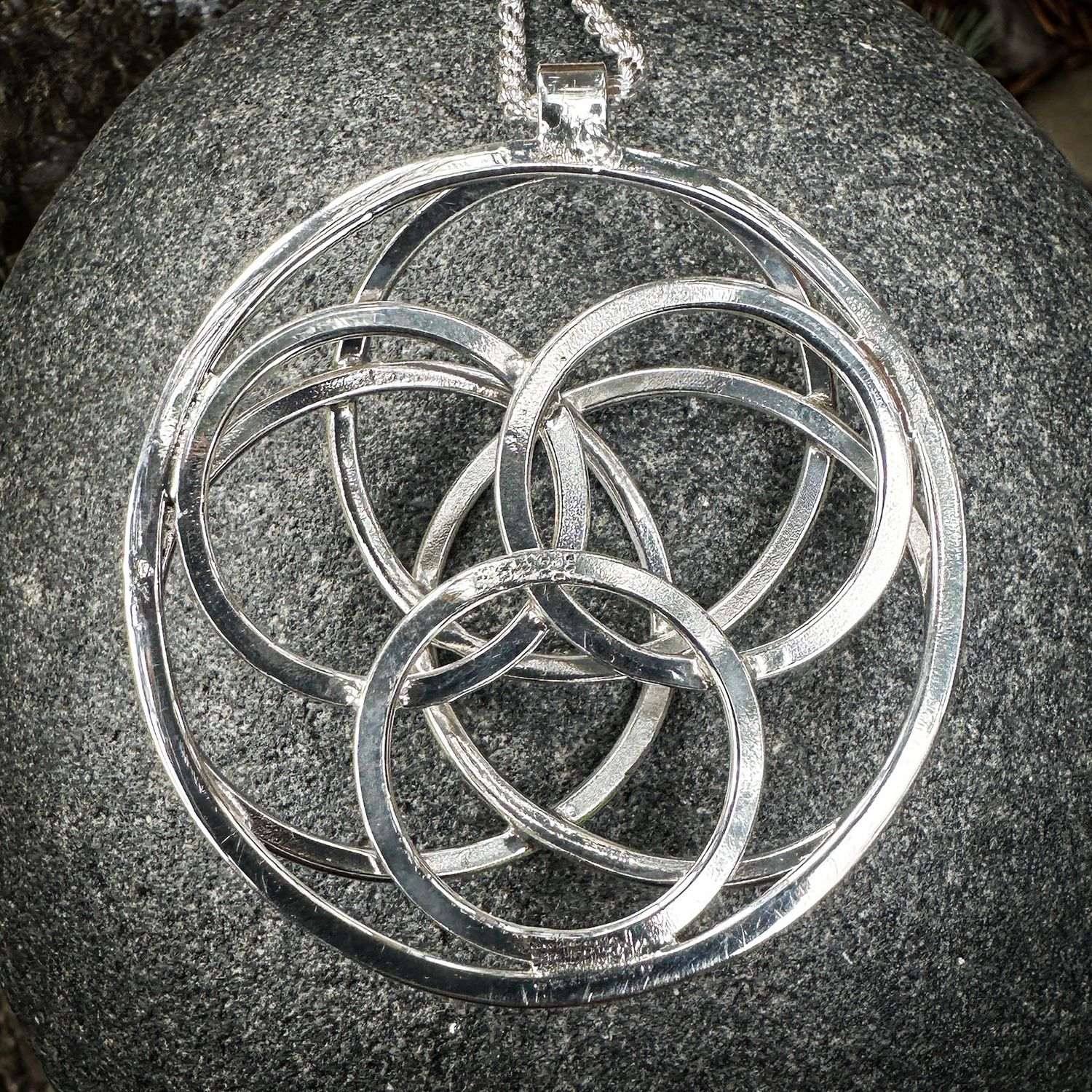 Structural Sterling Pendant