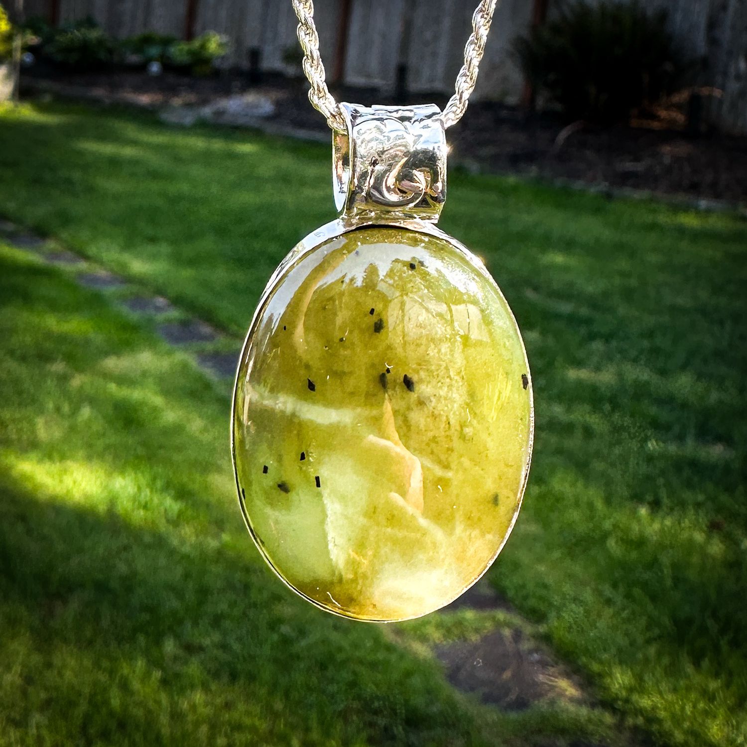 Siberian Jade Pendant
