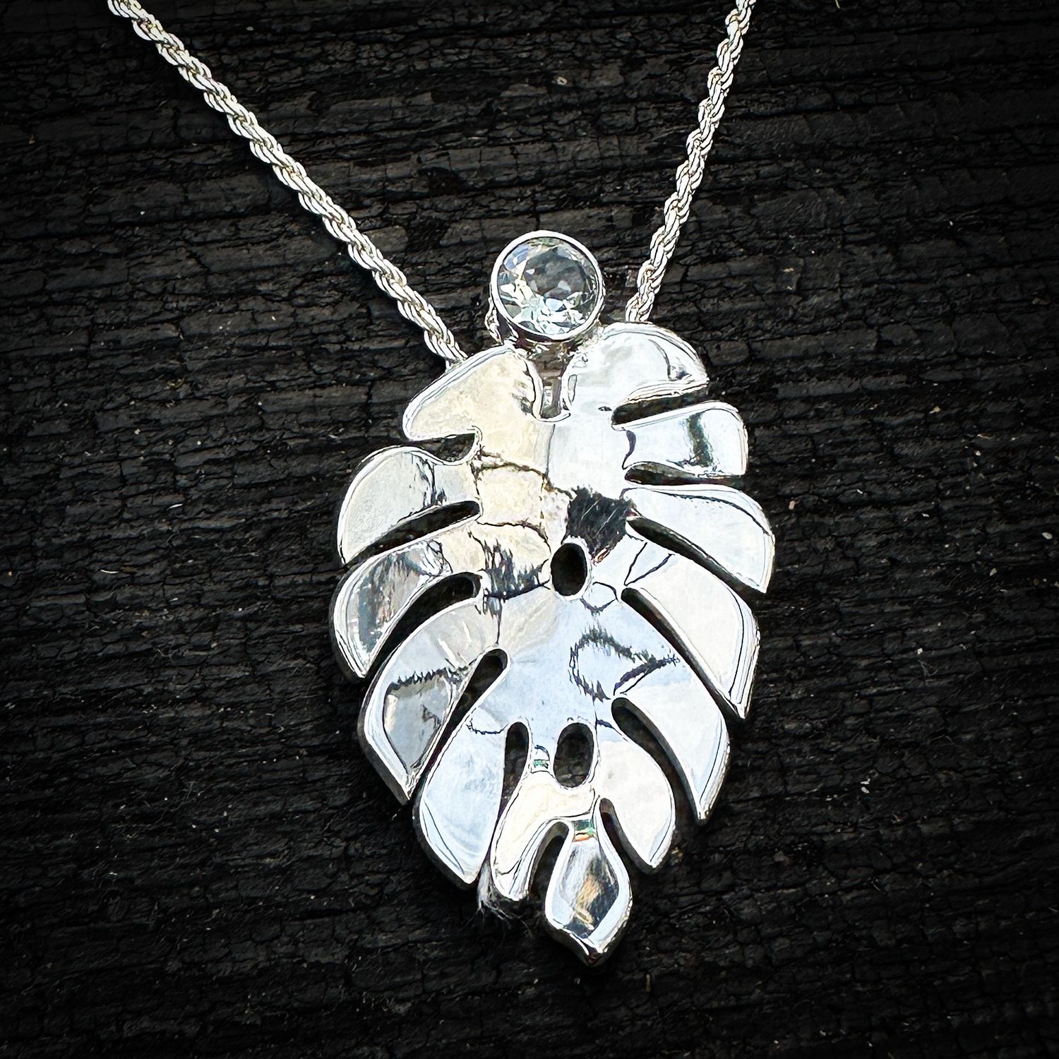 Monsters with Prasiolite Pendant