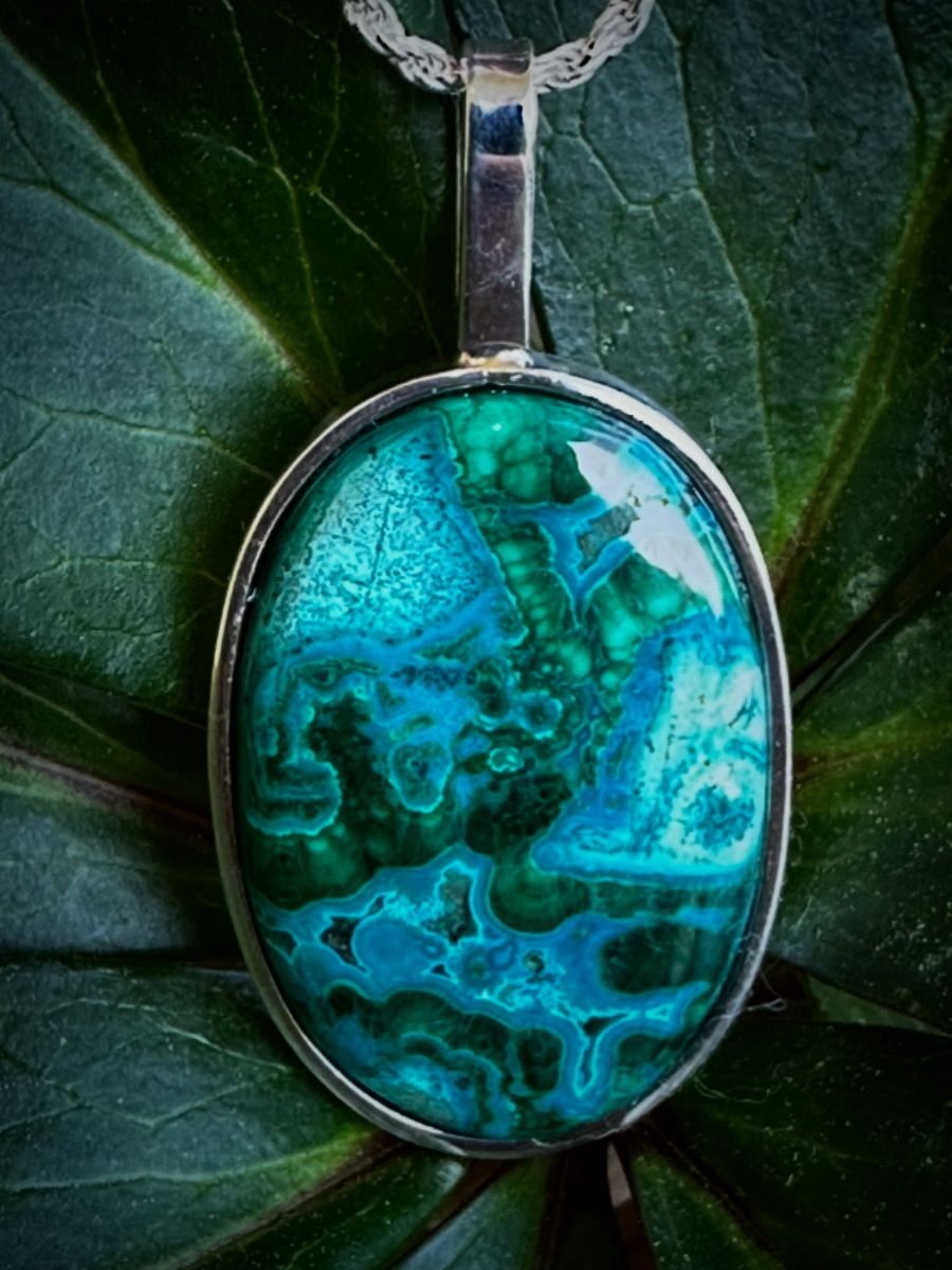 Chrysocolla Pendant