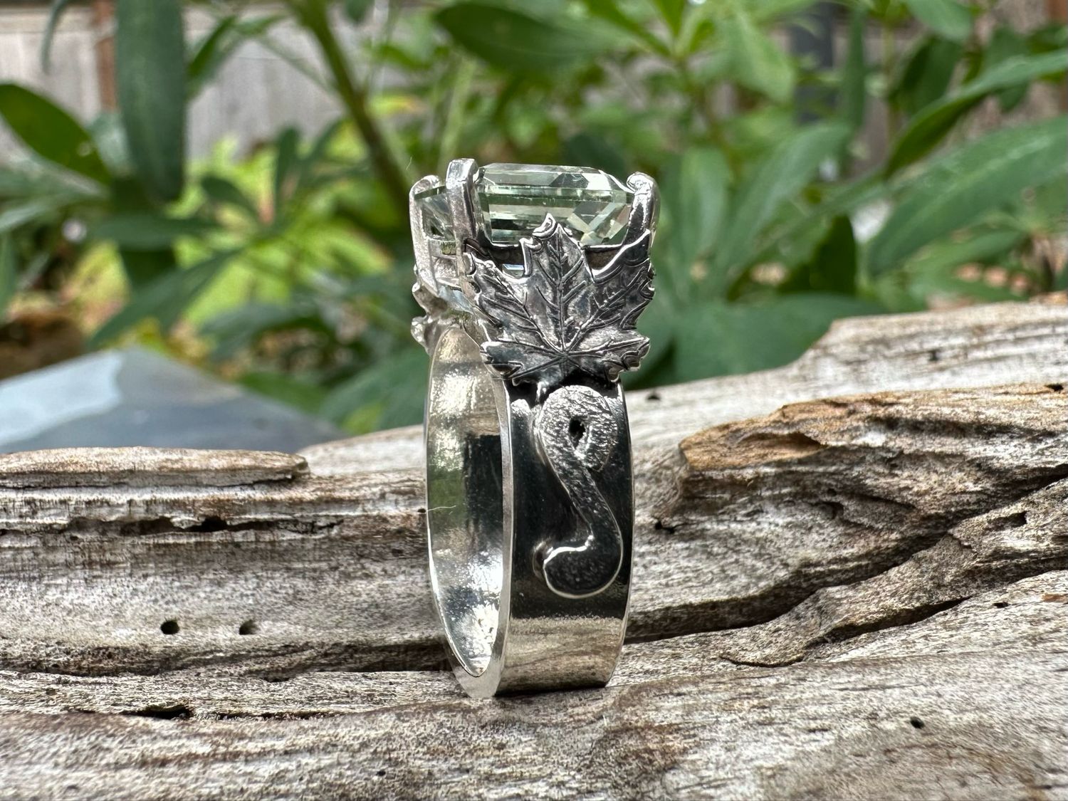 Praisiolite Ring