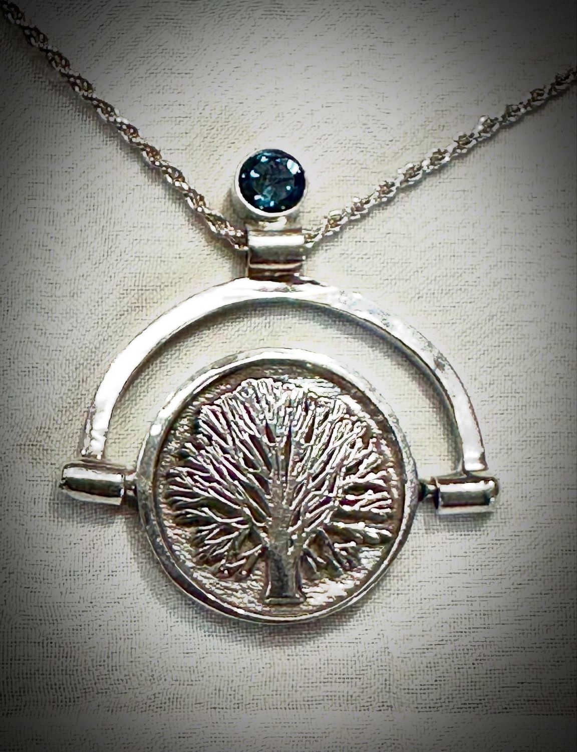 London Blue Topaz Pendant
