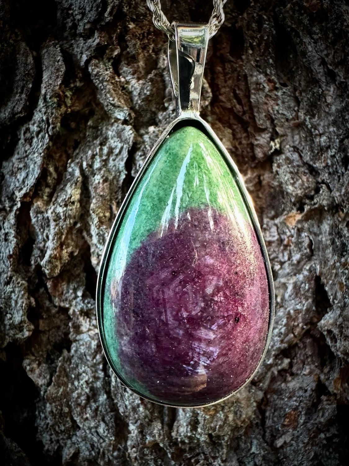 Ruby And Zoisite Pendant Ruby And Zoisite Pendant