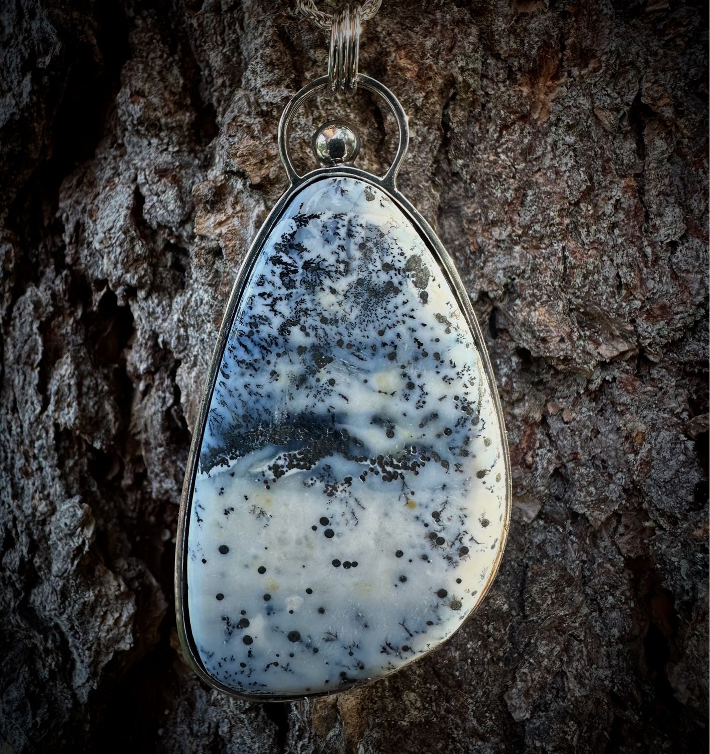 Montana Moss Agate Pendant