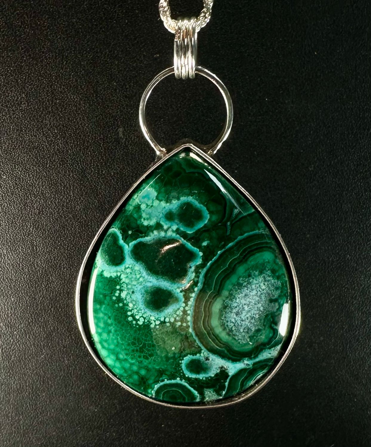 Chrysocolla Malachite Pendant Chrysocolla Malachite Pendant
