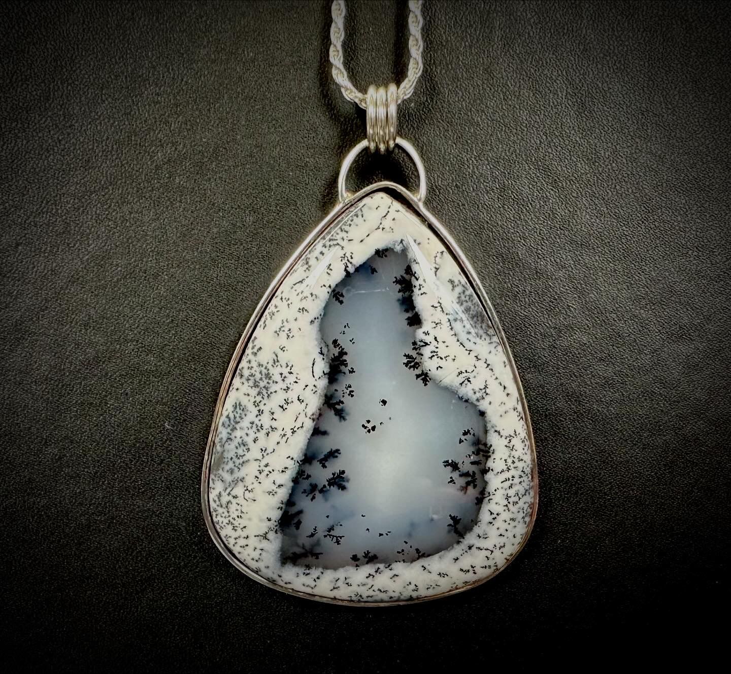 Large Dendritic Opal Pendant Large Dendritic Opal Pendant
