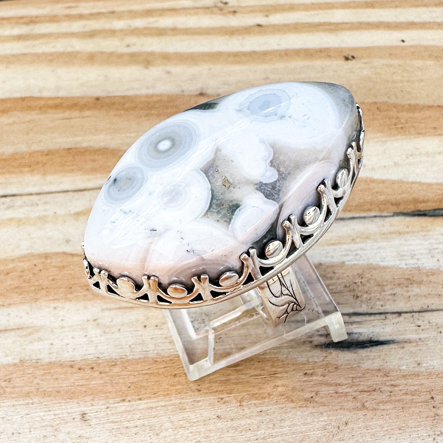Ocean Jasper Ring Size 7.5 Ocean Jasper Ring Size 7.5