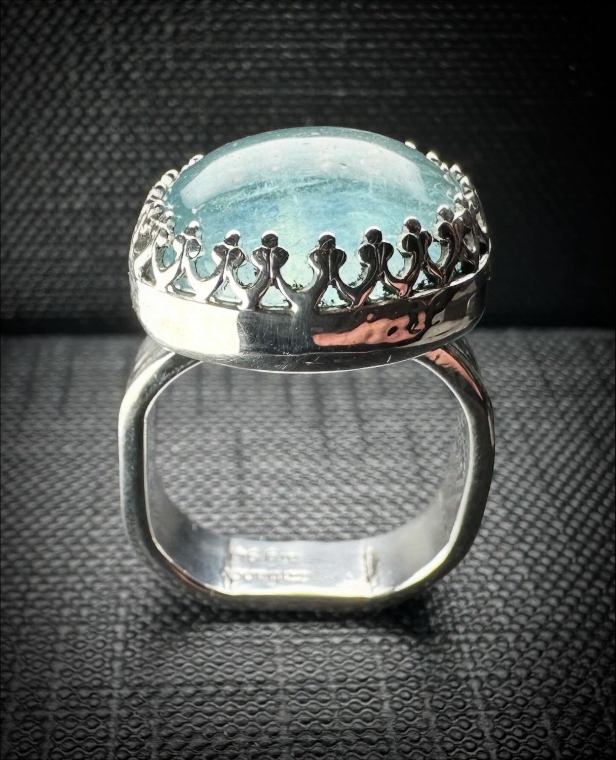 Aquamarine Ring Size 7