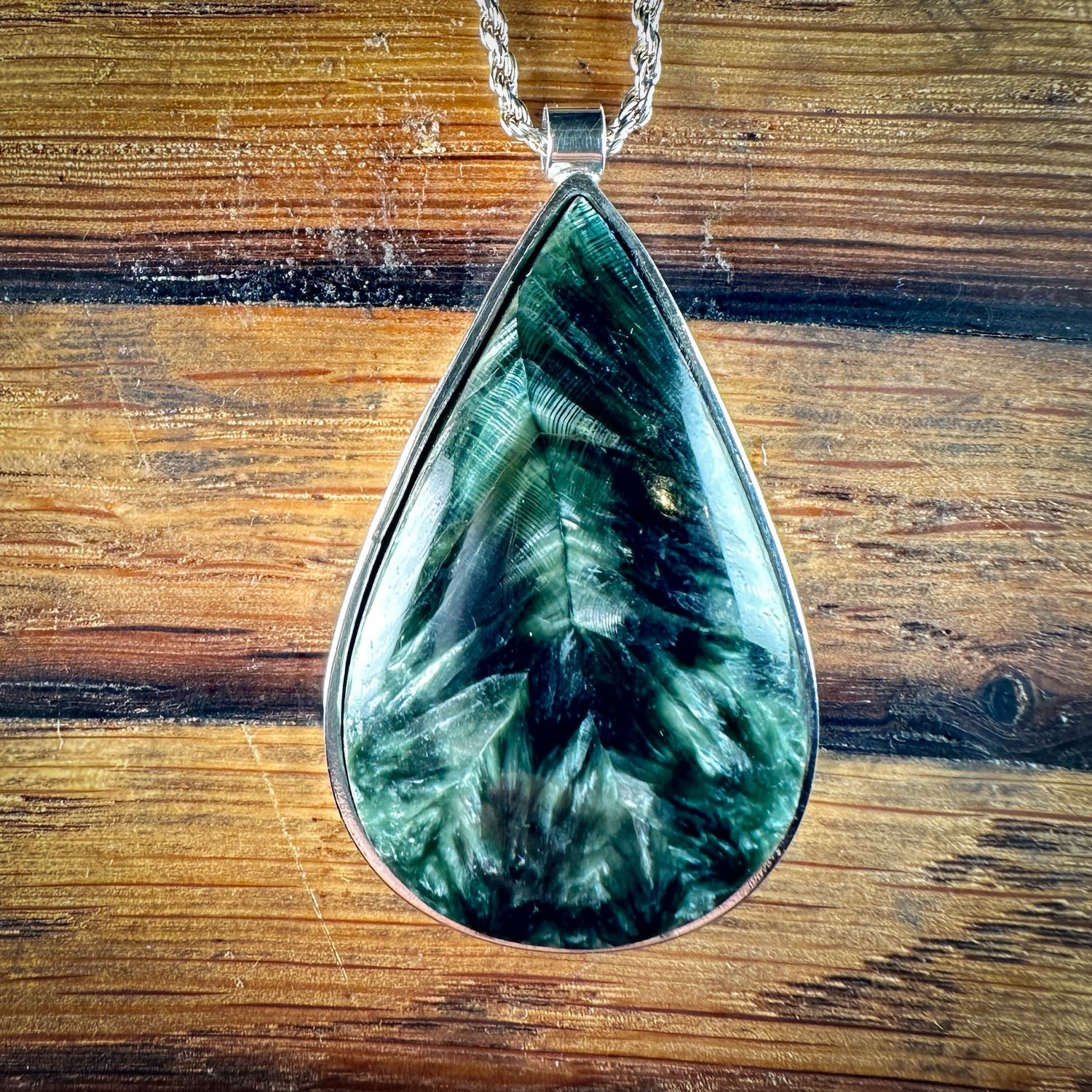 Seraphinite Pendant Seraphinite Pendant