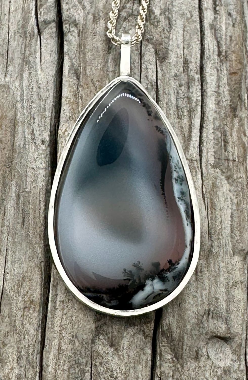 Dendritic Opal Pendant Dendritic Opal Pendant