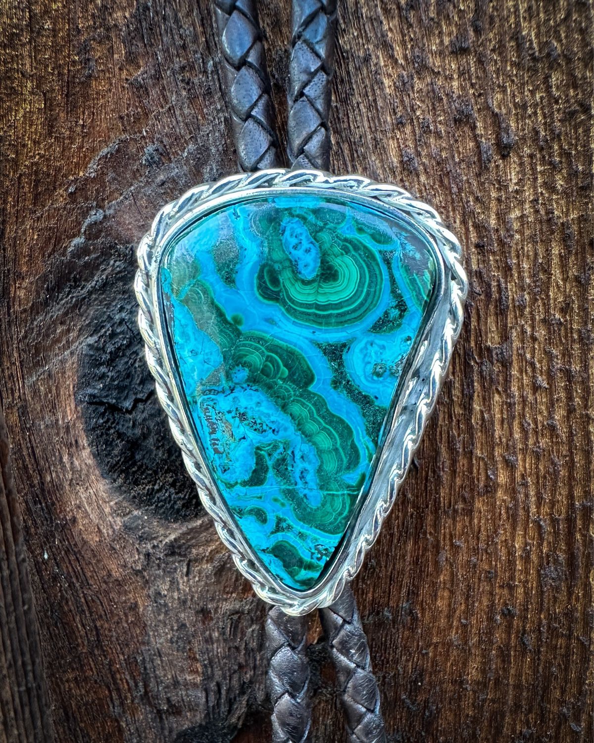 Chrysocolla Bolo Tie Chrysocolla Bolo Tie