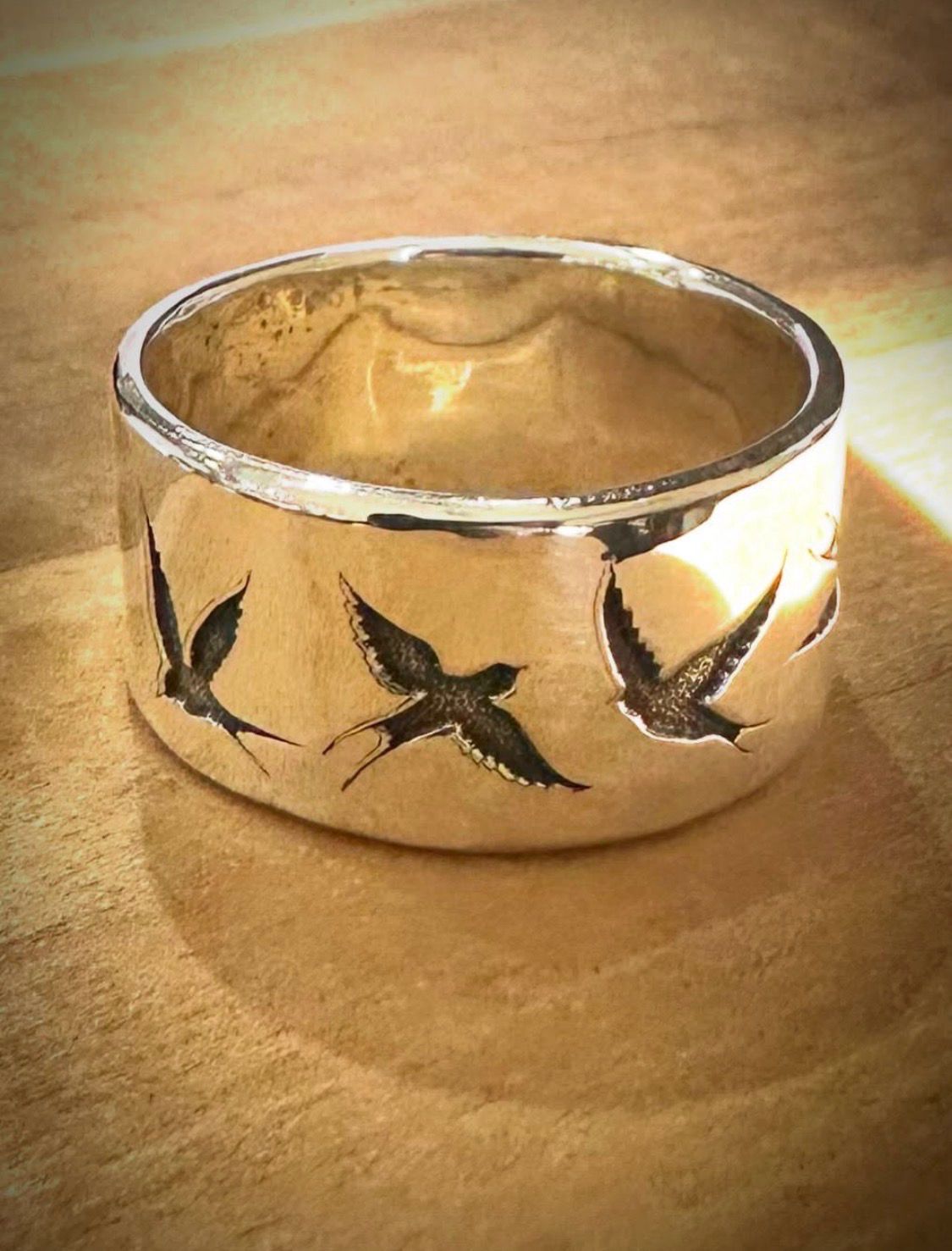 Swallow Bird Ring Swallow Bird Ring