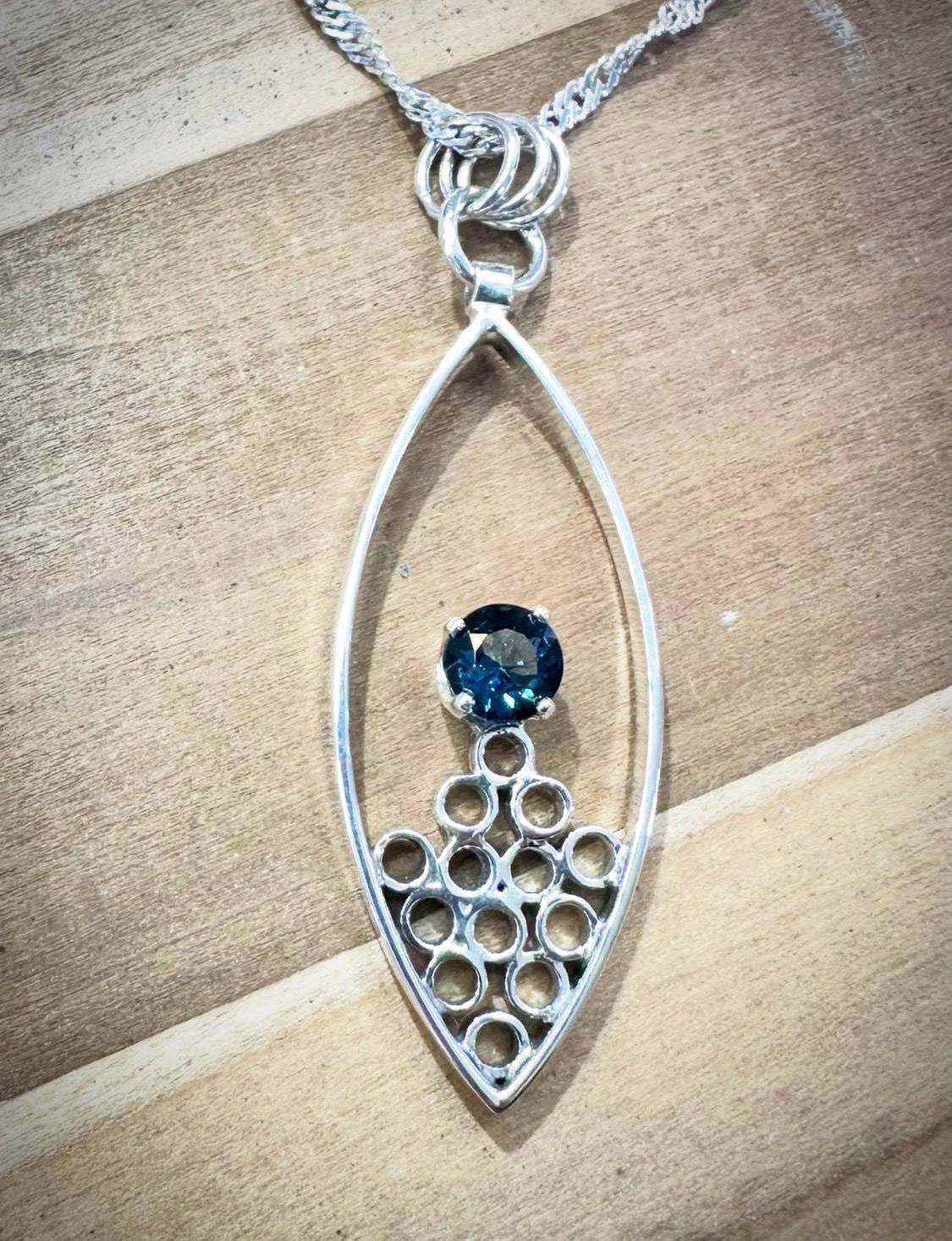 London Blue Topaz Pendant London Blue Topaz Pendant