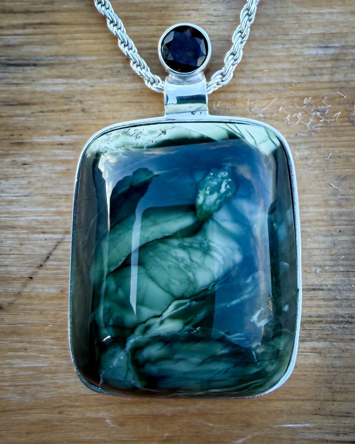 Imperial jasper With Smoky quartz
