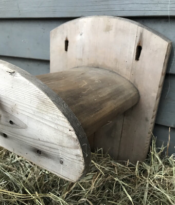 Houten zadeldrager