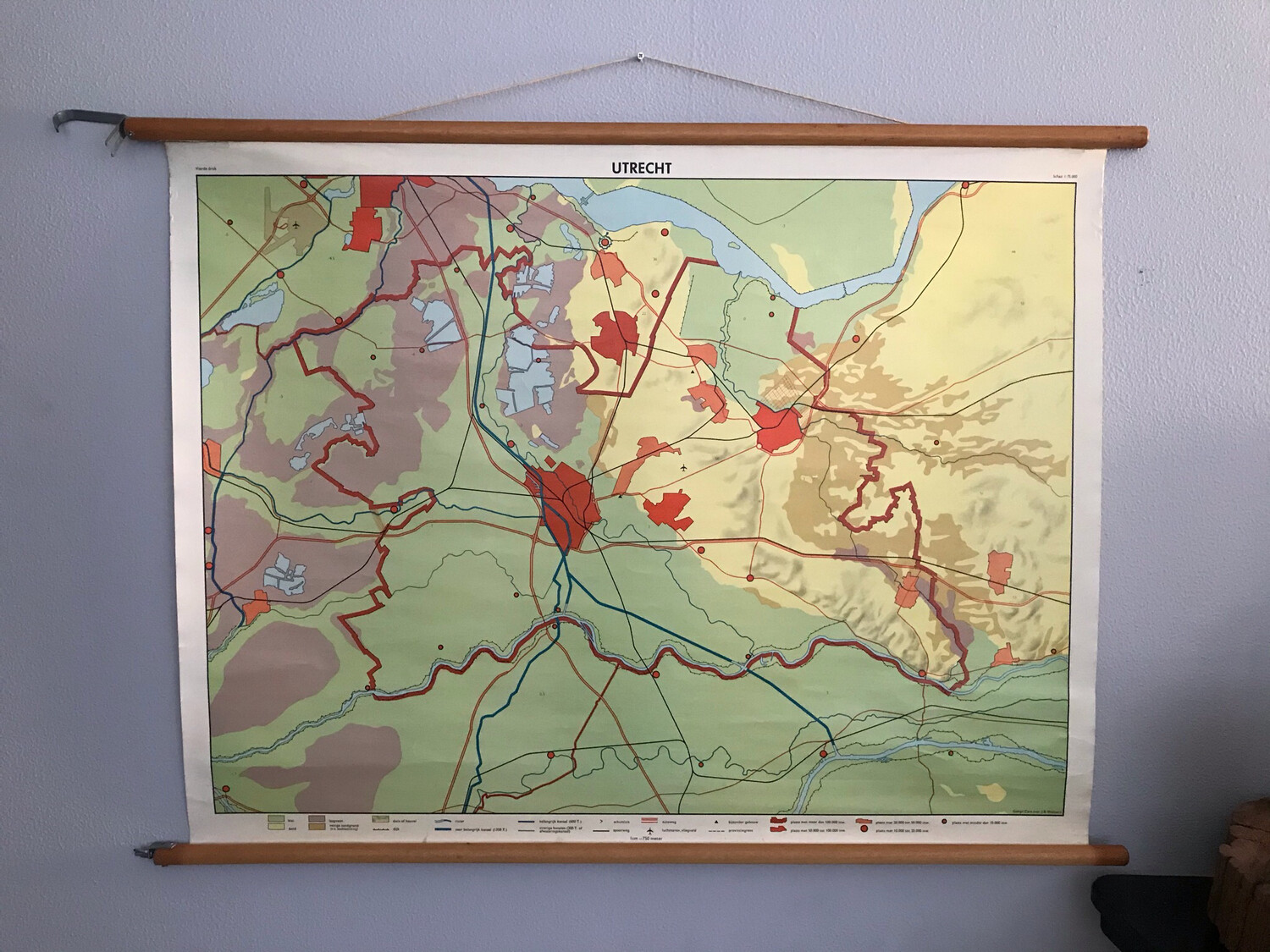 Landkaart Utrecht