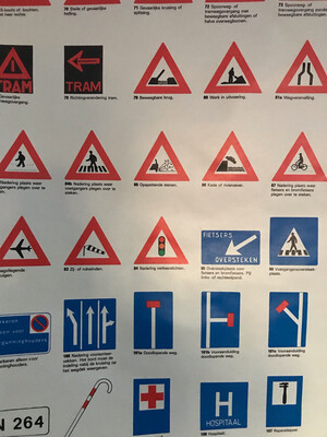 Verkeersborden kaart