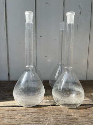 Laboratorium maatkolf glas