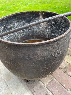 Zware zwarte ketel