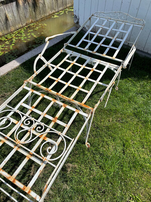 Deckchair brocante