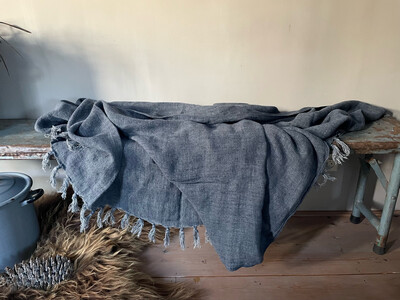 Linnen plaid