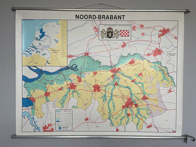 Kaart Noord Brabant