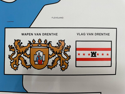 Kaart Drenthe