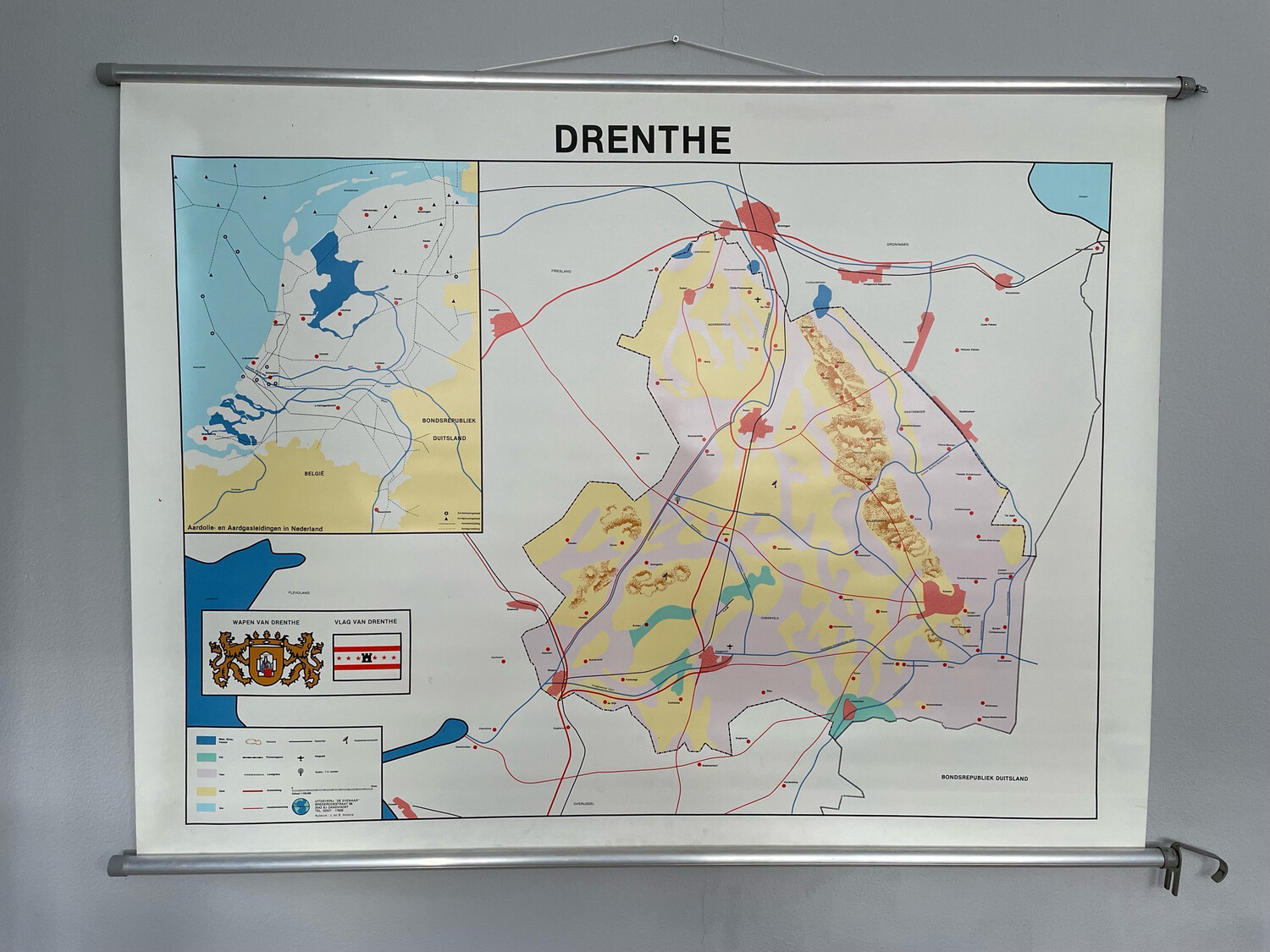 Kaart Drenthe