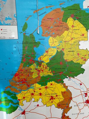 Kaart Nederland