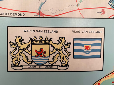 Kaart Zeeland