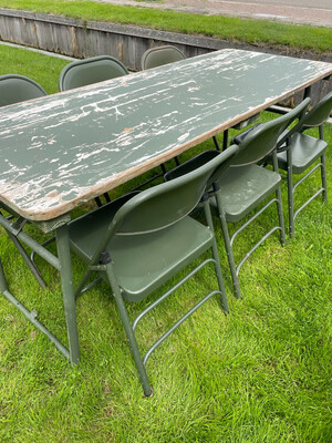 Klapstoelen metaal