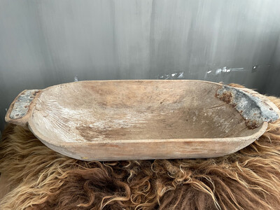Houten trog