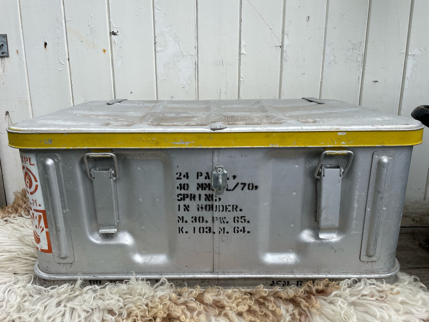 Aluminium kist