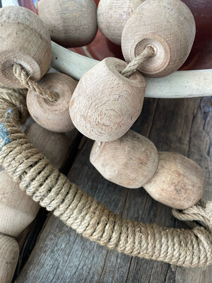 Oude houten drijvers