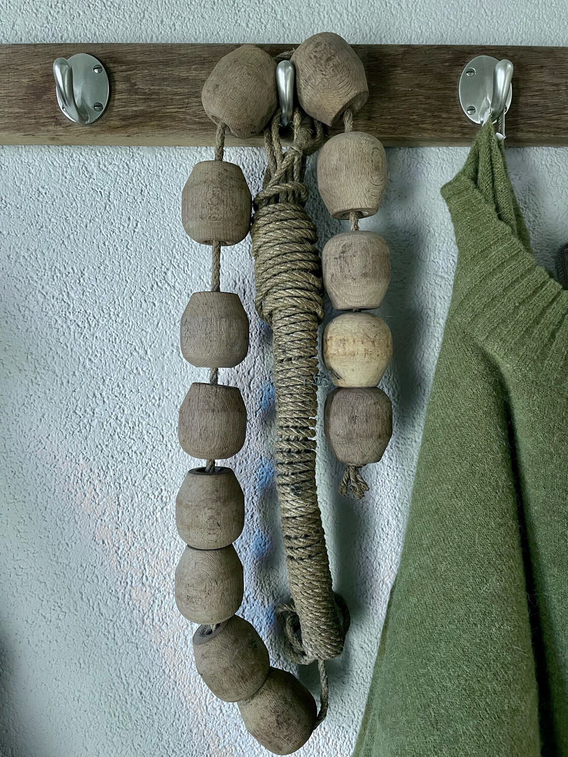 Oude houten drijvers