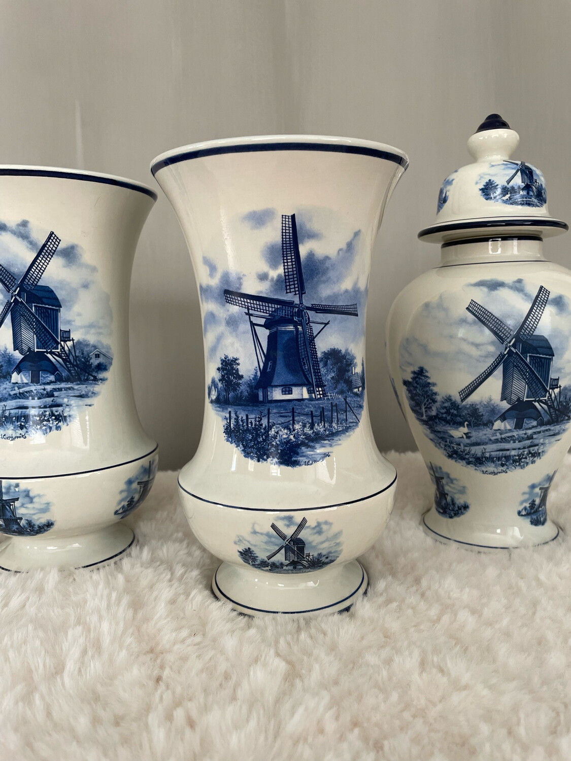 Delftsblauw 3delige set