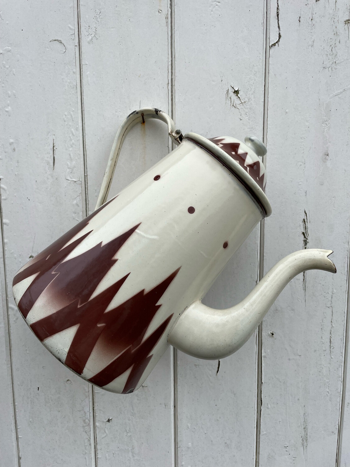 Emaille koffiepot