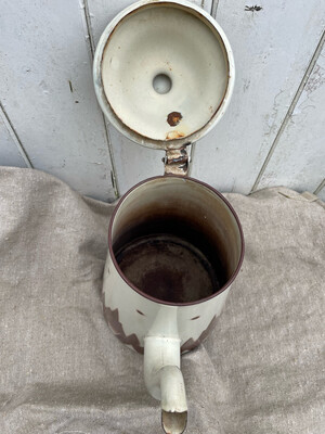 Emaille koffiepot