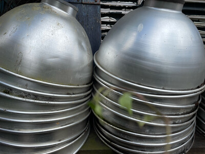 Aluminium lampenkappen