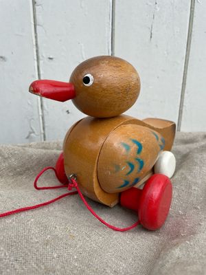 Houten trekeend