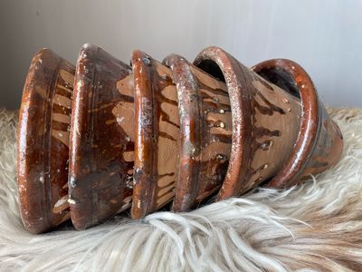 Harspotjes terracotta