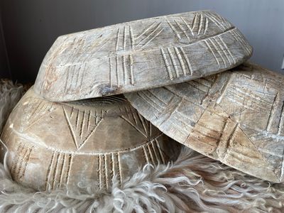 Houten bakken, lades en planken