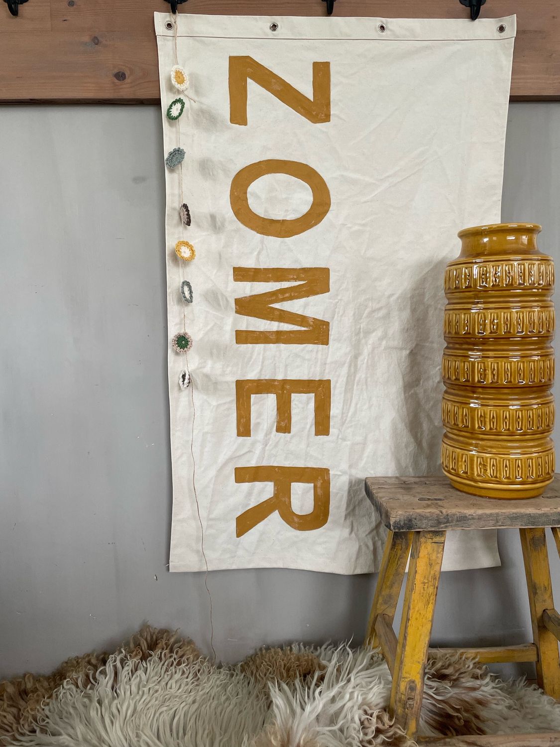 Wanddoek zomer