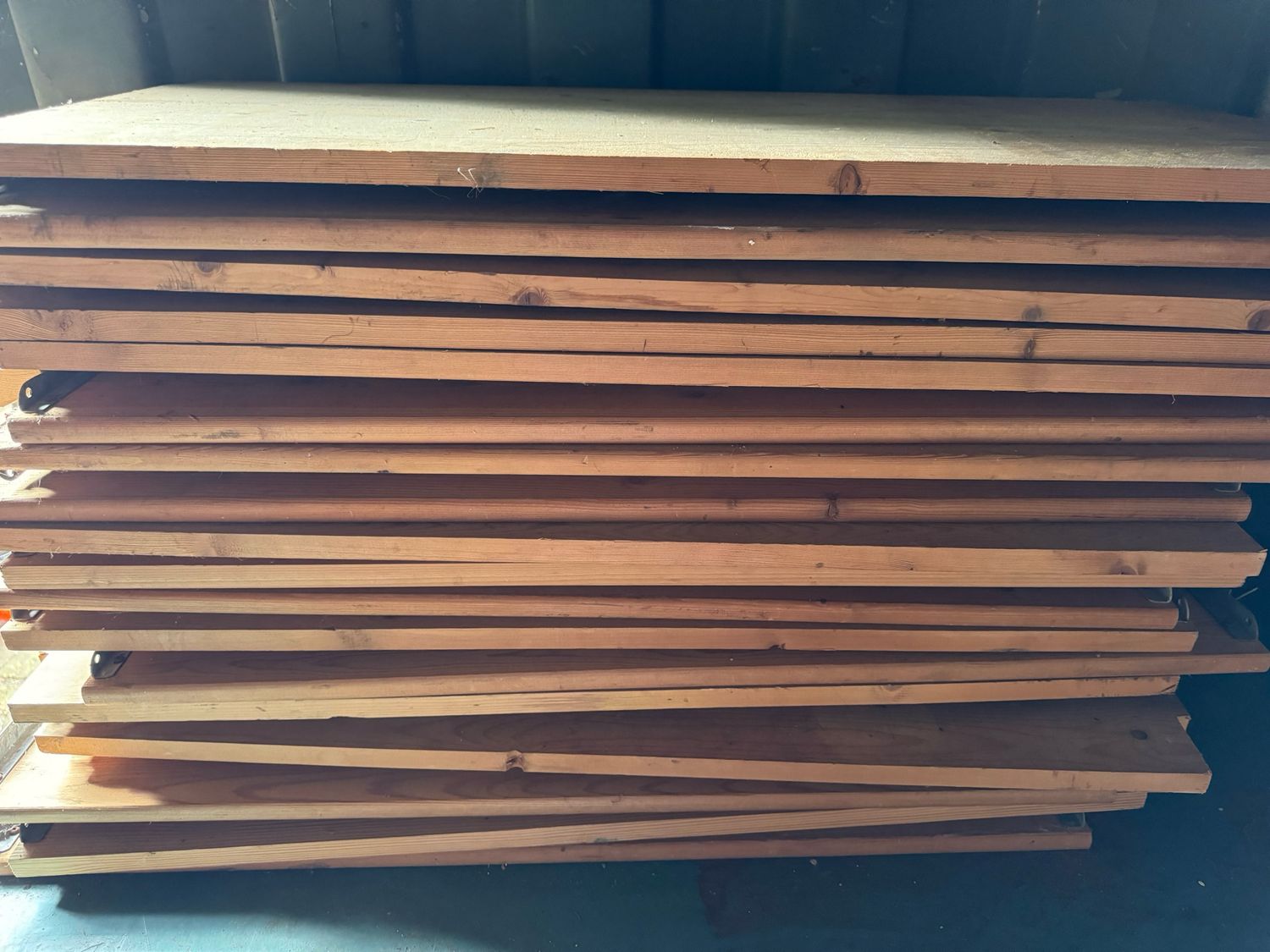 Houten planken