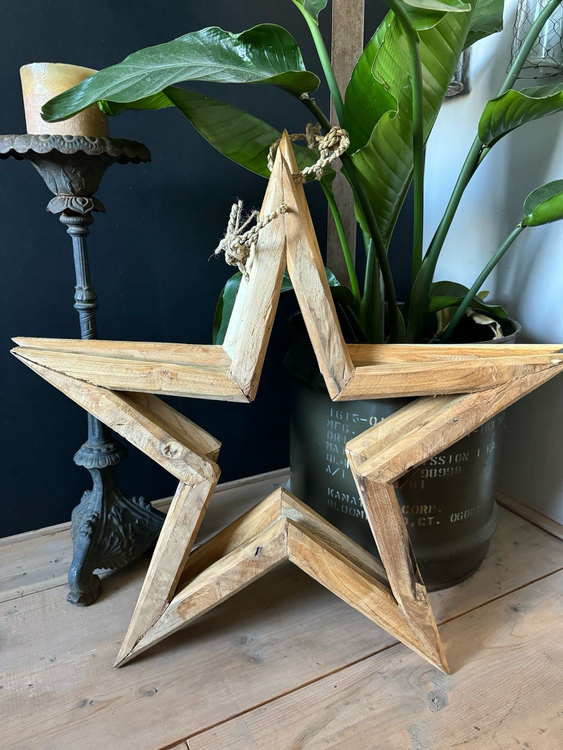 Houten ster