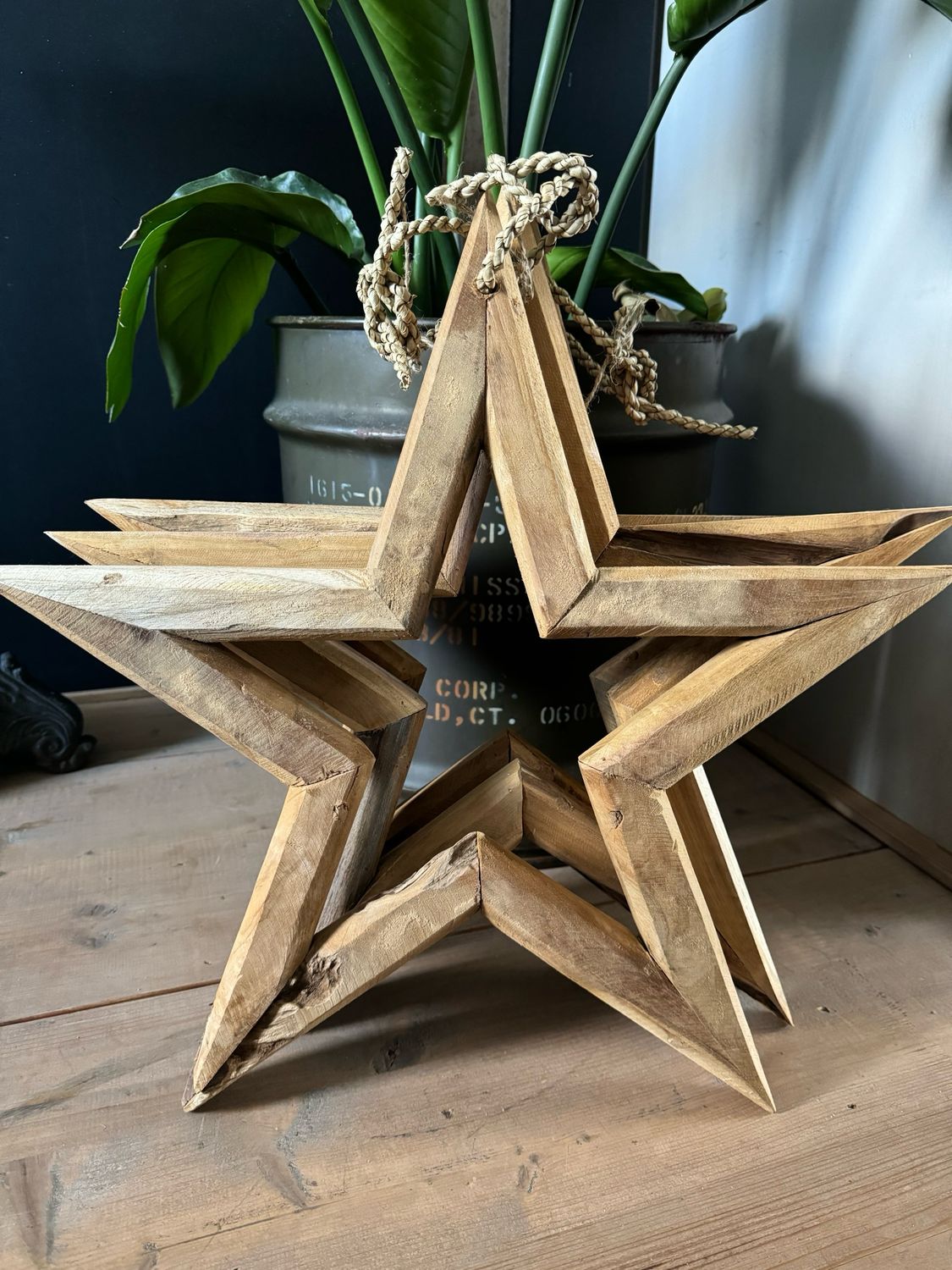 Houten ster